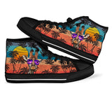 Giraffe Summer High Top Shoes For Women, Shoes For Men Custom Shoes
