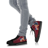 German Shepherd Independence High Top Shoes For Women, Shoes For Men Custom Shoes