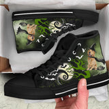 Golden Retriever Halloween High Top Shoes For Women, Shoes For Men Custom Shoes
