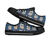 Shih Tzu Lovely Crew Low Top Shoes For Women, Shoes For Men Custom Shoes