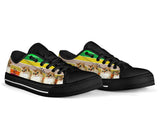 Cat Rainbow Low Top Shoes For Women, Shoes For Men Custom Shoes