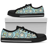 Blue Dream Catcher Low Top Shoes For Men, Women