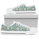 Blue Dream Catcher Low Top Shoes For Men, Women