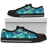 Brightness Tropical Palm Leaves Low Top Shoes For Men, Women