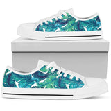 Brightness Tropical Palm Leaves Low Top Shoes For Men, Women