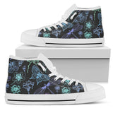 Butterfly Dragonfly High Top Shoes For Women, Shoes For Men Custom Shoes