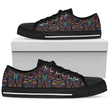 Colorful Art Wolf Low Top Shoes For Men, Women