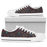 Colorful Art Wolf Low Top Shoes For Men, Women