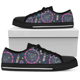 Dream Catcher Color Dot Low Top Shoes For Men, Women