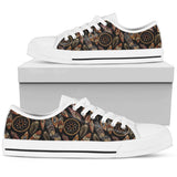 Dream Catcher Embroidered Style Low Top Shoes For Men, Women