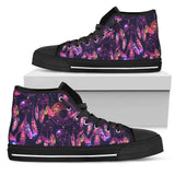 Dream Catcher Neon High Top Shoes For Women, Shoes For Men Custom Shoes