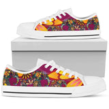 Elephant Colorful Indian Mandala Low Top Shoes For Men, Women
