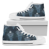 Elephant Mandala High Top Shoes For Women, Shoes For Men Custom Shoes