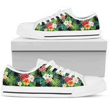 Hibiscus Hawaiian Flower Tropical Low Top Shoes For Men, Women