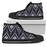 Indians Tribal Aztec High Top Shoes For Women, Shoes For Men Custom Shoes