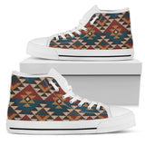 Knit Aztec Tribal High Top Shoes For Women, Shoes For Men Custom Shoes