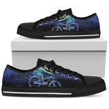 Mountain Bike Downhill Low Top Shoes For Women White, Black Custom Shoes