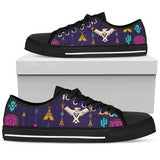 Native American Eagle Indian Pattern Low Top Shoes For Men, Women