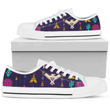Native American Eagle Indian Pattern Low Top Shoes For Men, Women