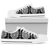 Native American Indian Skull Low Top Shoes For Men, Women