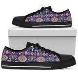 Pink Tribal Aztec Native American Low Top Shoes For Men, Women