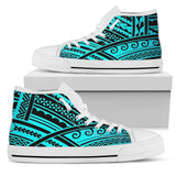 Polynesian Tribal High Top Shoes For Women, Shoes For Men Custom Shoes