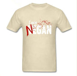 Negan lucille T Shirt Walking Dead Negan Lucille Men Fashion Design Custom Short Sleeve Valentine's Family tshirt