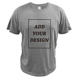 EU Size 100% Cotton Custom T Shirt Make Your Design Logo Text Print Original Design High Quality T-shirt