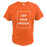 EU Size 100% Cotton Custom T Shirt Make Your Design Logo Text Print Original Design High Quality T-shirt
