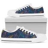 Sea Turtle Baby Print Low Top Shoes For Men, Women