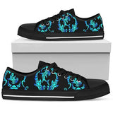Sea Turtle Polynesian Tribal Hawaiian Low Top Shoes For Men, Women