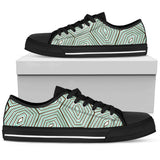 Sea Turtle Skin Print Low Top Shoes For Men, Women