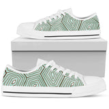 Sea Turtle Skin Print Low Top Shoes For Men, Women