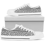 Sea Turtle Tribal Aztec Low Top Shoes For Men, Women