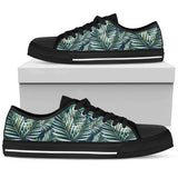 Sun Spot Tropical Palm Leaves Low Top Shoes For Men, Women