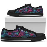 Tribal Aztec Low Top Shoes For Men, Women