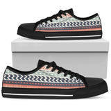 Tribal Aztec Vintage Pattern Low Top Shoes For Men, Women