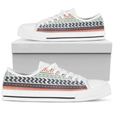 Tribal Aztec Vintage Pattern Low Top Shoes For Men, Women
