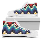 Tribal Aztec High Top Shoes For Women, Shoes For Men Custom Shoes