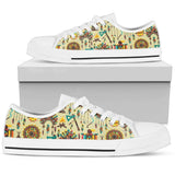 Tribal Indians Native American Aztec Low Top Shoes For Men, Women