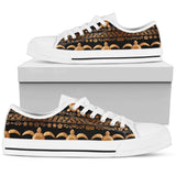 Tribal Sea Turtle Polynesian Hawaiian Low Top Shoes For Men, Women