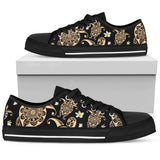 Turtle Polynesian Tribal Hawaiian Low Top Shoes For Men, Women