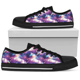 Unicorn Dream Low Top Shoes For Women White, Black Custom Shoes