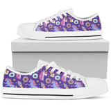 Unicorn Sweety Low Top Shoes For Women White, Black Custom Shoes