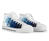 Dragonfly High Top Shoes For Women, Shoes For Men Custom Shoes
