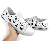 Shih Tzu Bones Low Top Shoes For Women, Shoes For Men Custom Shoes