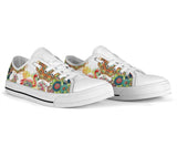 Mandala Flamingo Low Top Shoes For Women, Shoes For Men Custom Shoes