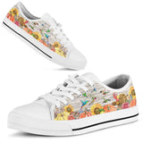 Hummingbird Be Thankful Low Top Shoes For Women, Shoes For Men Custom Shoes