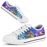 Hummingbird Galaxy Low Top Shoes For Women, Shoes For Men Custom Shoes