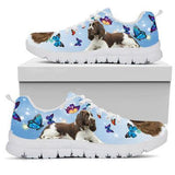 English Springer Spaniel Sneakers Shoes For Women, Shoes For Men Sneaker Custom Shoes